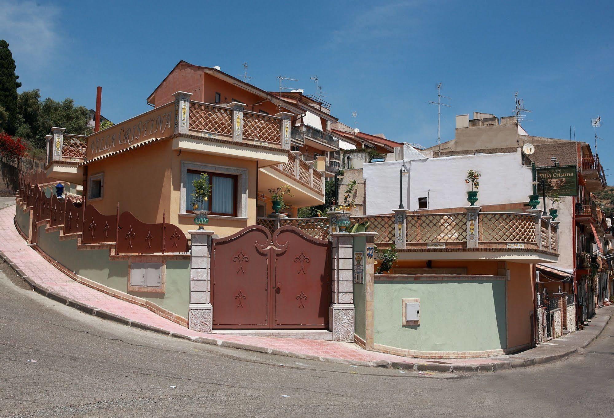 Villa Cristina Giardini Naxos Exterior foto